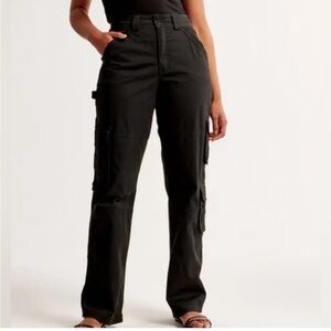 Abercrombie Curve Love Relaxed Cargo Pants